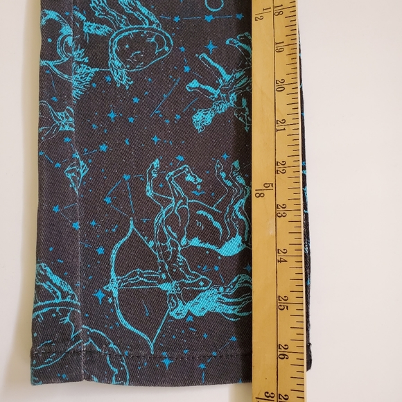 Dollskill Horoscopez Galaxies Apart Glow In The Dark Mom Jeans High Wais… - Picture 12 of 16